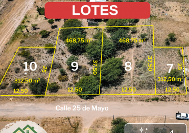 HERMOSOS LOTES EN VENTA EN TELEN